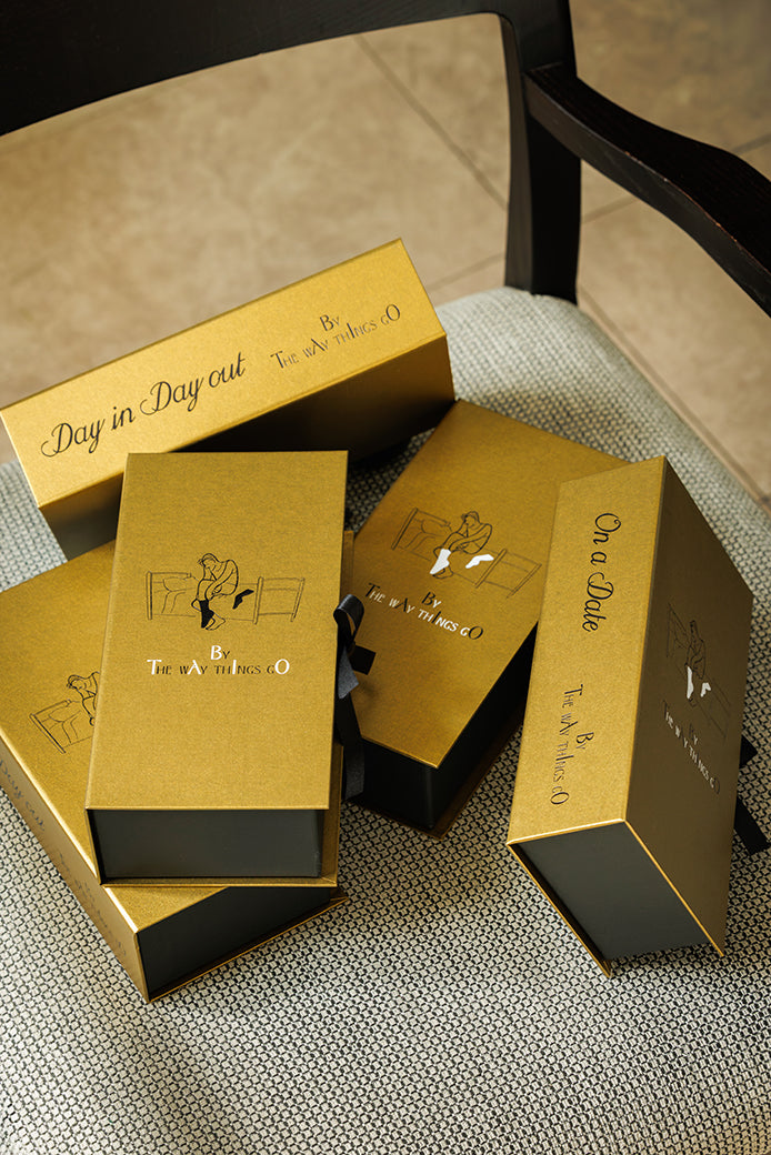 Tabio × TWTG socks "Day in Day out"